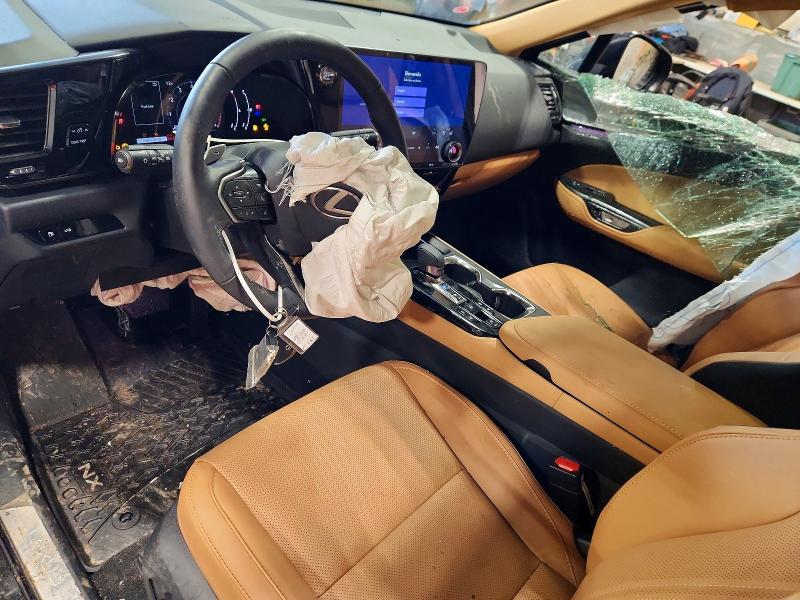 2025 Lexus Nx VIN 2T2GGCEZ6SC089452 COPART salvage auction — FRONT END, Salvage Title, sold $11,300 on 2026-07-09 (photo 8)