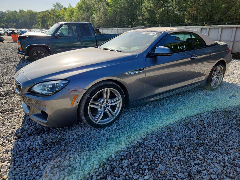 2015 BMW VIN WBALW7C5XFGJ88034 COPART salvage auction — REAR END, Ga - Cert Of Title-Salvage, sold $10,600 on 2026-07-09 (photo 1)