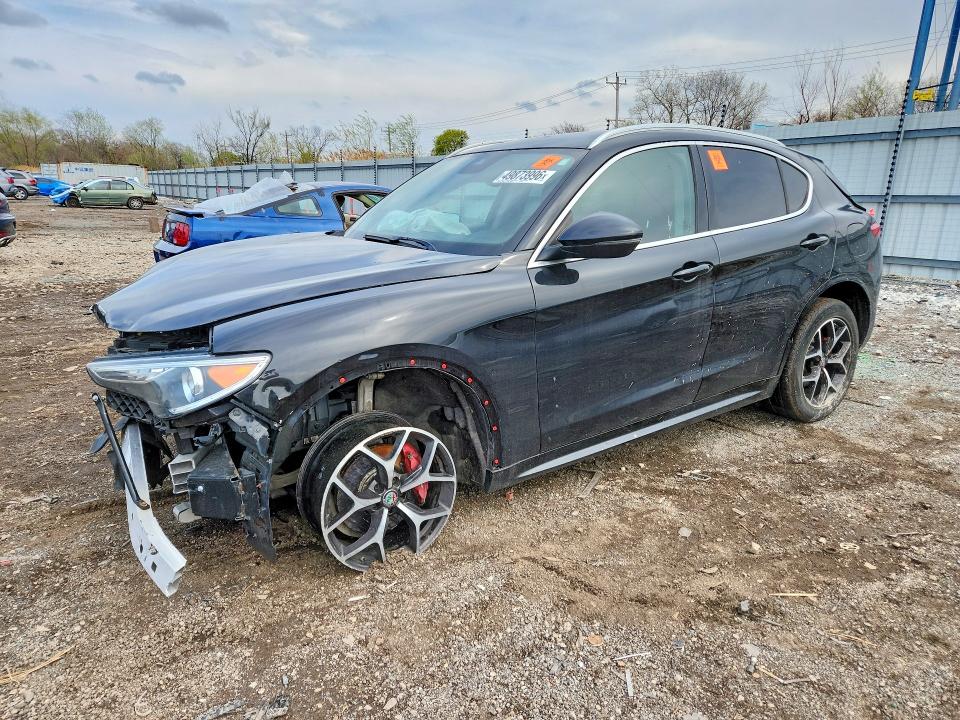2021 Alfa romeo Stelvio VIN ZASPAKBN4M7D01438 — COPART salvage auction photo
