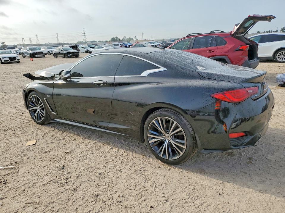 2018 Infiniti VIN JN1EV7EL5JM392750 COPART salvage auction — FRONT END, Tx - Salvage Vehicle Title, sold $2,600 on 2026-07-10 (photo 2)