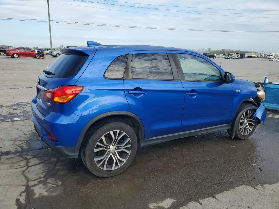 2018 Mitsubishi Outlander VIN JA4AP3AU4JZ003770 COPART salvage auction — FRONT END, Tn - Salvage Certificate, sold $2,100 on 2026-07-27 (photo 3)
