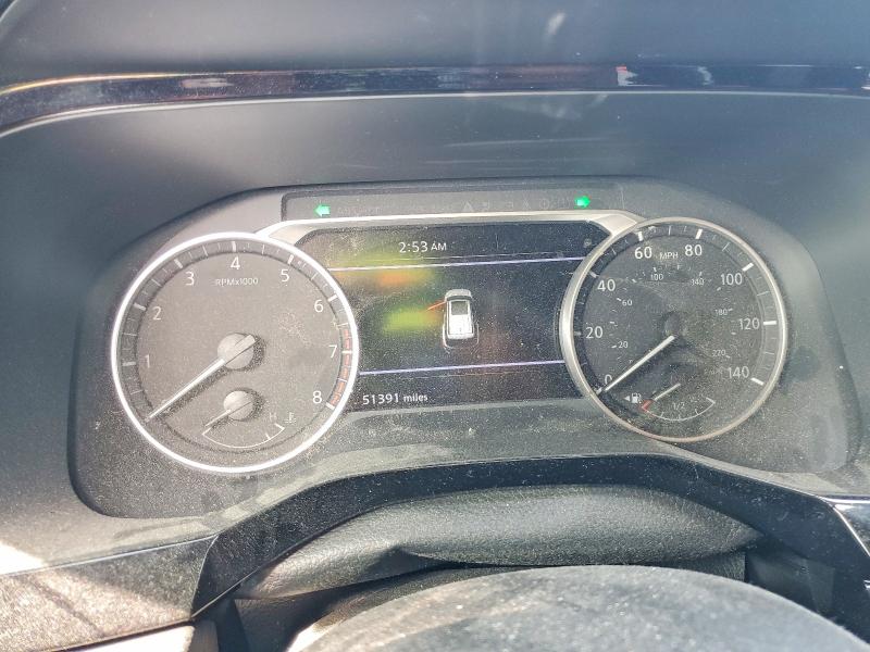 2023 Nissan Pathfinder VIN 5N1DR3BD5PC258107 COPART salvage auction — FRONT END, TX - SALVAGE VEHICLE TITLE, sold $8,900 on 2026-07-09 (photo 9)