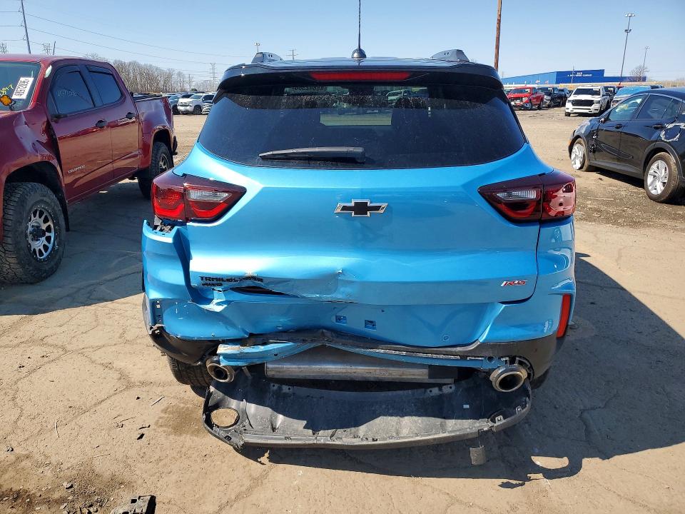 2026 Chevrolet Trailblazer VIN KL79MUSL7TB016292 COPART salvage auction — REAR END, Mi - Certificate Of Title, sold $13,000 on 2026-07-24 (photo 6)