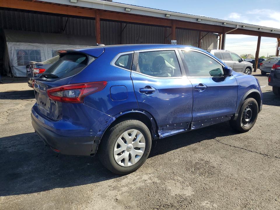 2020 Nissan Rogue VIN JN1BJ1CV9LW260985 COPART salvage auction — REAR END, Co - Public - Salvage Title, sold $850 on 2026-07-07 (photo 3)