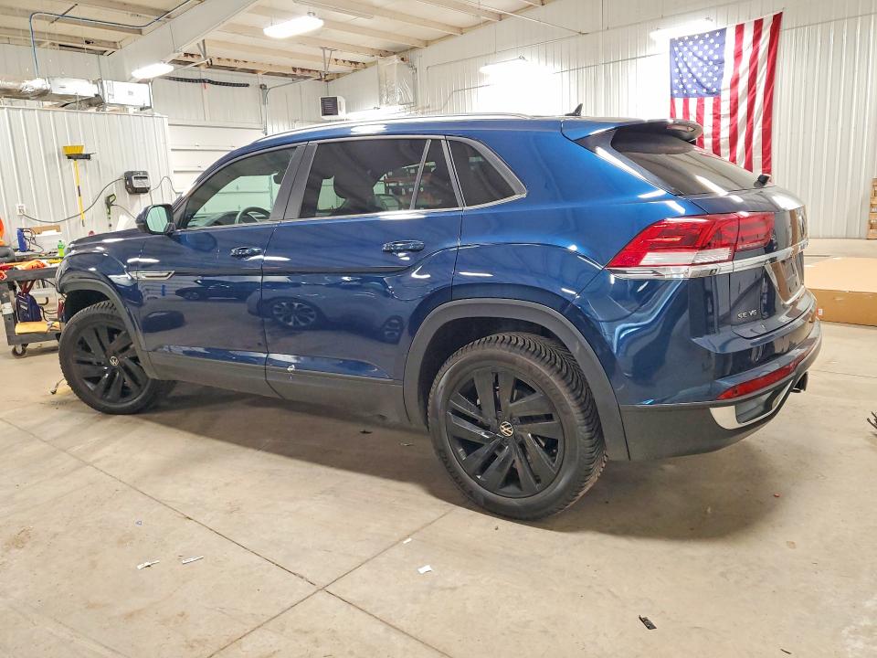 2023 Volkswagen Atlas cross sport VIN 1V2HE2CA0PC203160 COPART salvage auction — FRONT END, MN - CERT OF TITLE-SALVAGE, sold $6,600 on 2026-07-09 (photo 2)