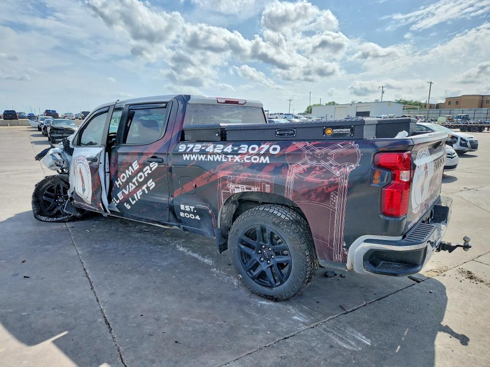 2024 Chevrolet Silverado 1500 VIN 1GCPAAEK0RZ171366 COPART salvage auction — Front End, TX - SALVAGE VEHICLE TITLE, sold $5,900 on 2026-04-27 (photo 2)