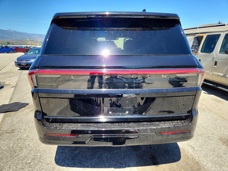 2025 Lincoln Navigator VIN 5LMJJ2LG1SEL03745 COPART salvage auction — FRONT END, Ca - Salvage Certificate, sold $47,250 on 2026-07-28 (photo 6)