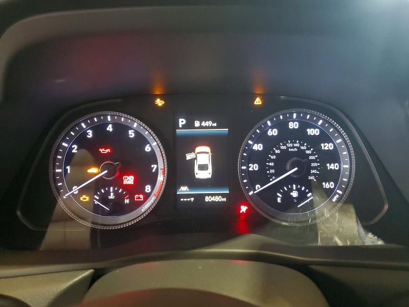 2021 Hyundai Sonata VIN 5NPEL4JA0MH115573 COPART salvage auction — FRONT END, Fl - Cert Of Title Slvg Rebuildable, sold $3,300 on 2026-07-27 (photo 9)