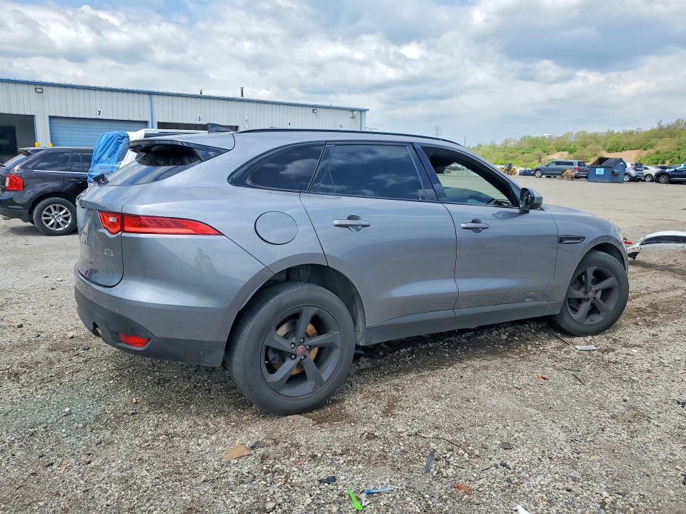 2020 Jaguar F-pace VIN SADCJ2FXXLA633005 COPART salvage auction — FRONT END, Il - Salvage Certificate, sold $3,950 on 2026-07-08 (photo 3)