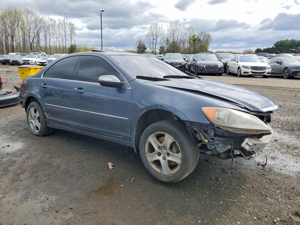 2006 Acura Rl VIN JH4KB165X6C001755 COPART salvage auction — FRONT END, CT - CERT OF TITLE-SALVAGE, sold $450 on 2026-07-09 (photo 4)