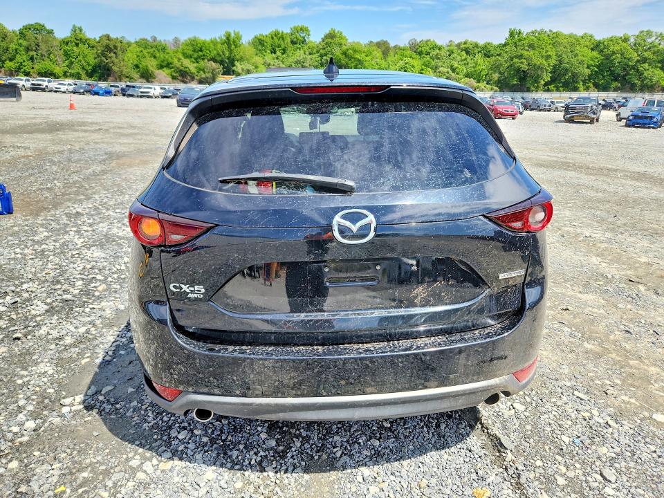 2021 Mazda Cx-5 VIN JM3KFBCM9M0453970 COPART salvage auction — ROLLOVER, GA - CERT OF TITLE-SALVAGE, sold $2,600 on 2026-07-30 (photo 6)