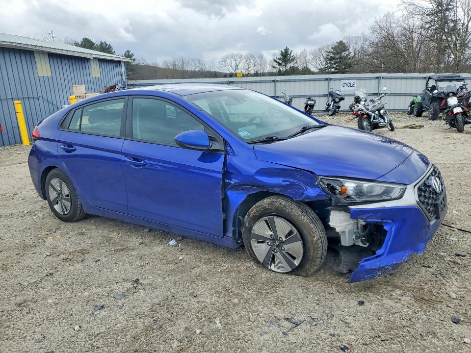 2020 Hyundai Ioniq VIN KMHC65LCXLU241748 COPART salvage auction — FRONT END, Id - Salvage Certificate Of Title, sold $3,000 on 2026-07-15 (photo 4)