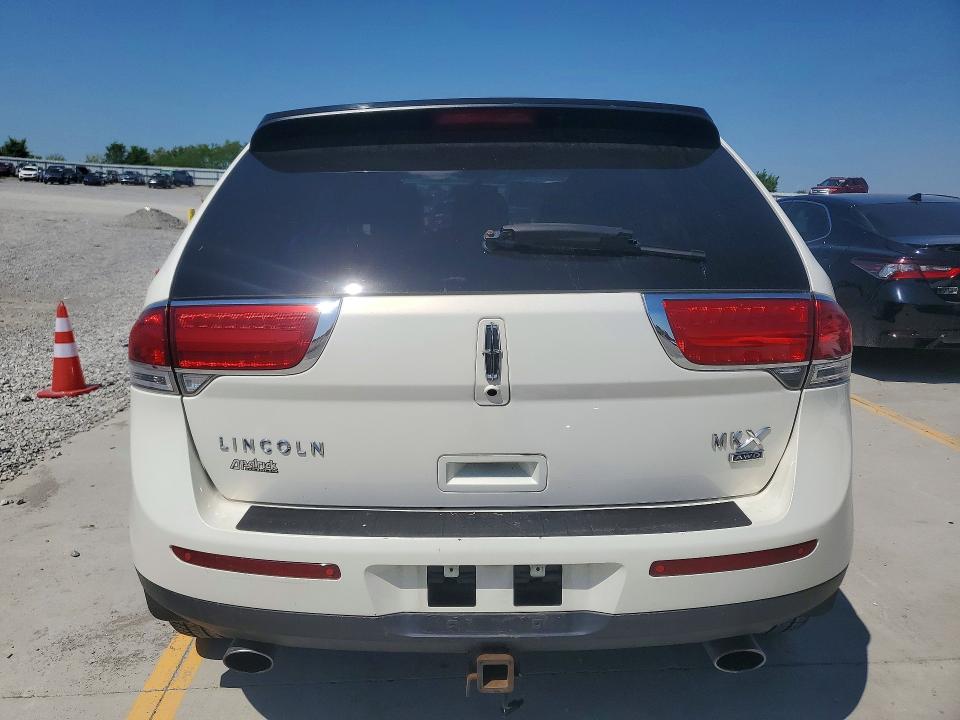 2012 Lincoln Mkx VIN 2LMDJ8JK9CBL10602 COPART salvage auction — FRONT END, Id - Salvage Certificate Of Title, sold $925 on 2026-07-23 (photo 6)