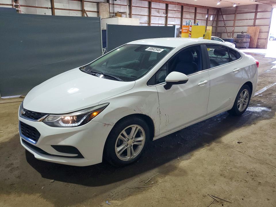 2018 Chevrolet Cruze VIN 1G1BE5SM7J7106180 COPART salvage auction — HAIL, Oh - Cert Of Title-Salvage, sold $1,750 on 2026-07-02 (photo 1)