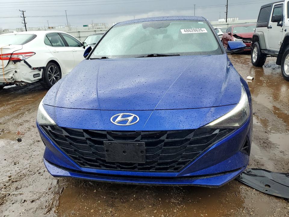 2023 Hyundai Elantra VIN KMHLM4AJ5PU071886 COPART salvage auction — SIDE, Id - Salvage Certificate Of Title, sold $4,700 on 2026-07-14 (photo 5)