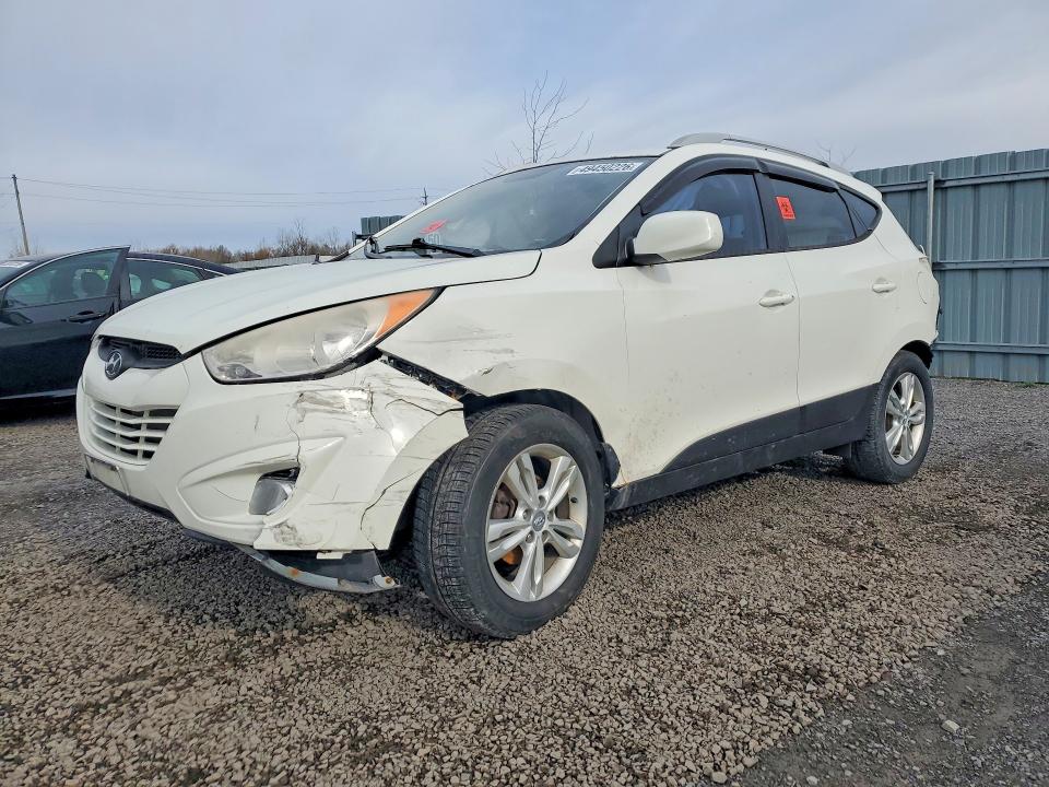 2011 Hyundai Tucson VIN KM8JU3AC3BU251542 COPART salvage auction — REAR END, On - Permit Salvage, sold $250 on 2026-07-14 (photo 1)