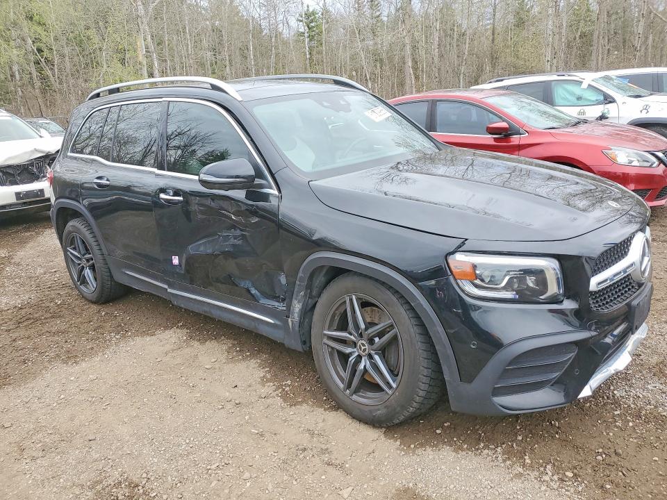 2020 Mercedes-benz Glb VIN WDC4M4HBXLW012672 COPART salvage auction — FRAME DAMAGE, Salvage Title, sold $11,700 on 2026-07-14 (photo 4)