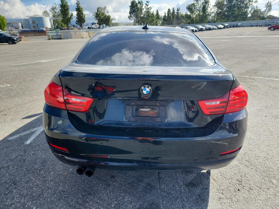 2015 BMW 4er VIN WBA4A7C58FD415726 COPART salvage auction — FRONT END, Ca - Salvage Certificate, sold $1,550 on 2026-07-07 (photo 6)