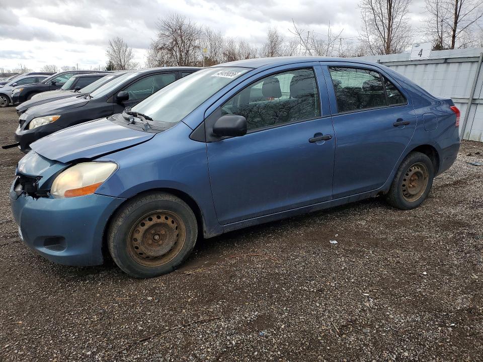 2007 Toyota Yaris VIN JTDBT923371100416 COPART salvage auction — FRONT END, ON - PERMIT SALVAGE, sold $625 on 2026-07-16 (photo 1)