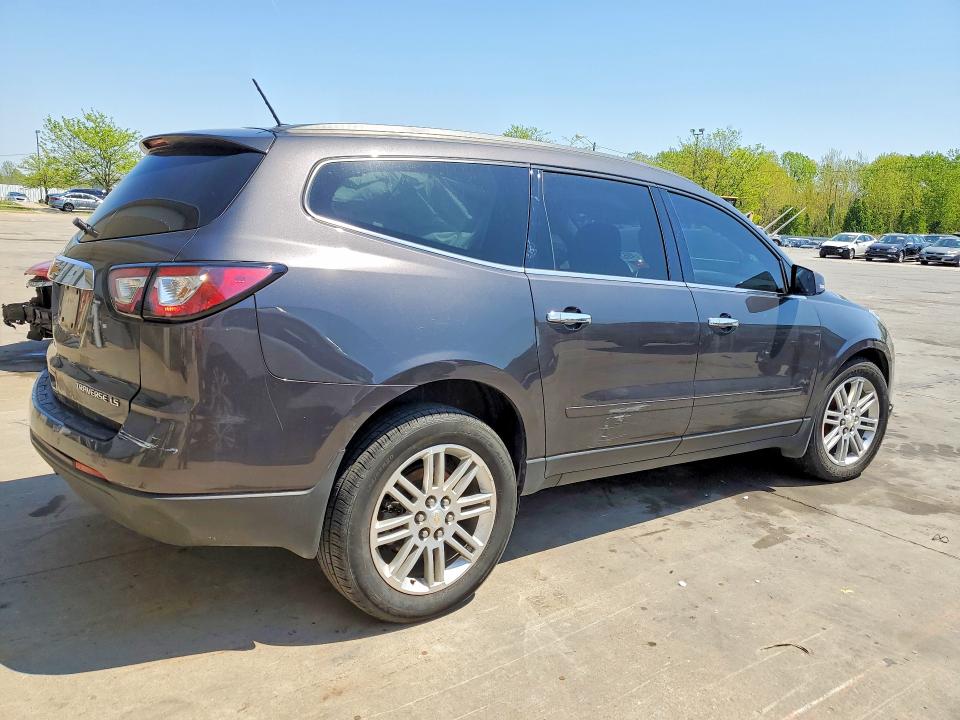 2014 Chevrolet Traverse VIN 1GNKRGKD7EJ239268 COPART salvage auction — FRONT END, Ky - Certificate Of Title, sold $325 on 2026-07-09 (photo 3)