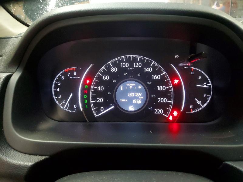 2016 Honda Cr-v VIN 2HKRM3H3XGH001634 COPART salvage auction — FRONT END, On - Permit Salvage, sold $3,500 on 2026-07-02 (photo 9)