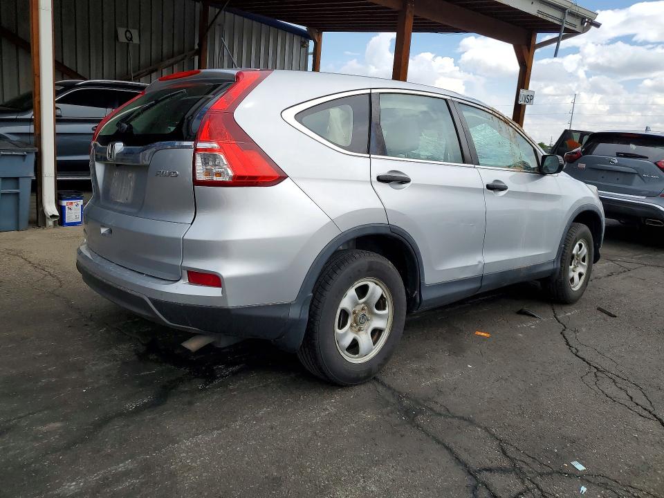 2016 Honda Cr-v VIN 5J6RM4H31GL110351 COPART salvage auction — ROLLOVER, CO - PUBLIC - SALVAGE TITLE (P), sold $1,950 on 2026-07-02 (photo 3)