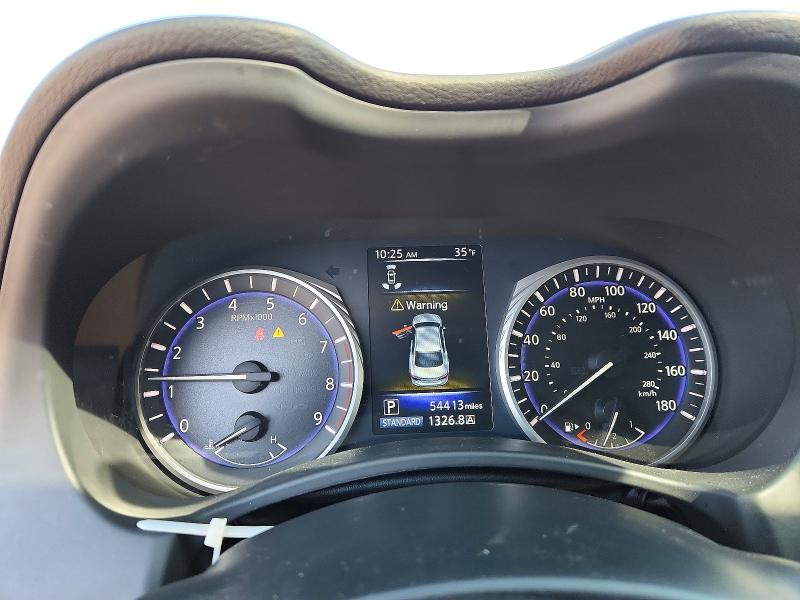 2016 Infiniti Q50 VIN JN1EV7AR5GM346628 COPART salvage auction — VANDALISM, IL - SALVAGE CERTIFICATE, sold $7,200 on 2026-07-29 (photo 9)