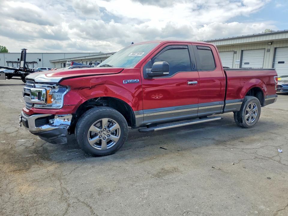 2019 Ford F-150 VIN 1FTEX1C55KFA57356 COPART salvage auction — FRONT END, KY - BILL OF SALE/PART ONLY/NO TITL, sold $9,700 on 2026-07-02 (photo 1)