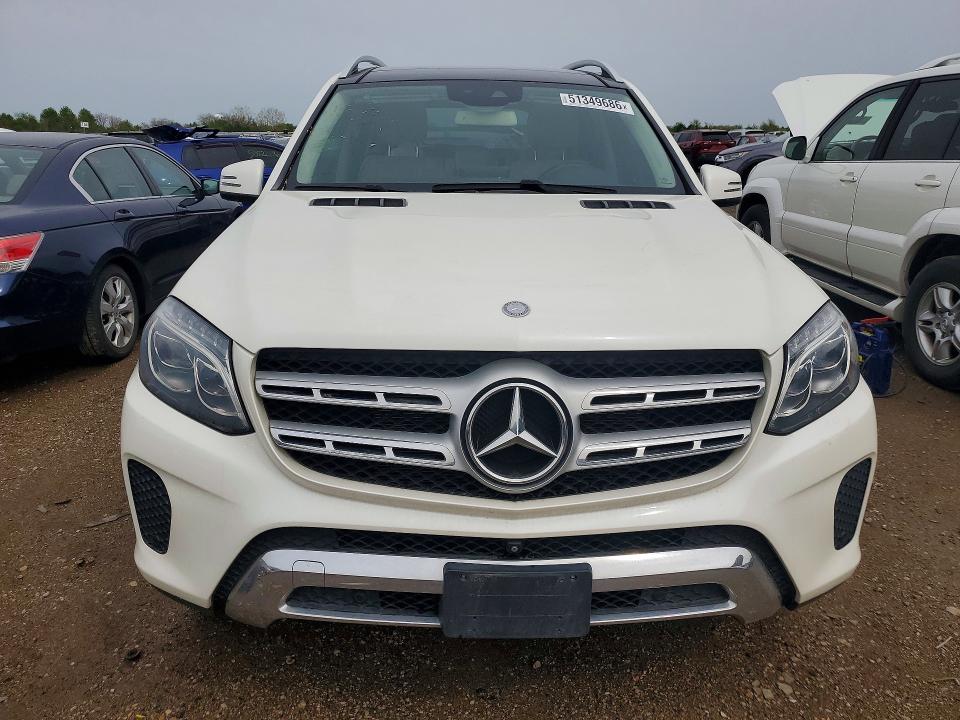 2017 Mercedes-benz Gls-klasse VIN 4JGDF6EE0HA789047 COPART salvage auction — SIDE, Il - Salvage Certificate, sold $8,100 on 2026-07-02 (photo 5)