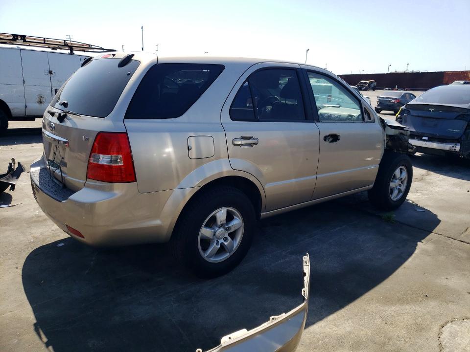 2008 Kia Sorento VIN KNDJD735785811947 COPART salvage auction — FRONT END, Ca - Salvage Certificate, sold $450 on 2026-07-15 (photo 3)