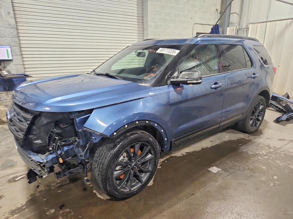 2018 Ford Explorer VIN 1FM5K8D85JGB05488 COPART salvage auction — FRONT END, Mn - Cert Of Title-Salvage, sold $4,550 on 2026-07-02 (photo 1)