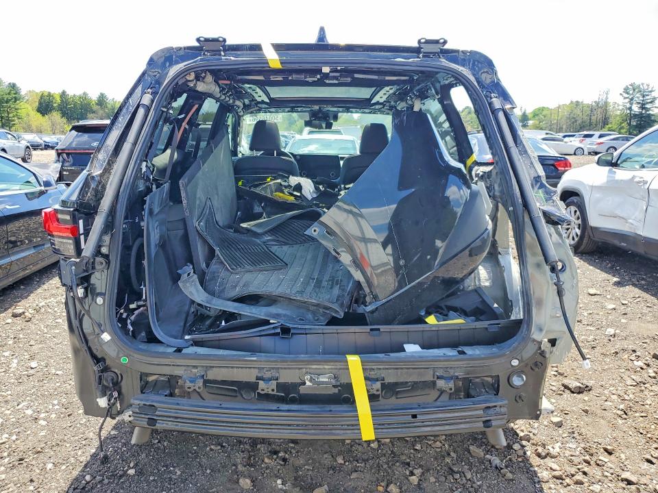 2024 Lexus Tx VIN 5TDAAAB61RS012564 COPART salvage auction — REAR END, MD - CERT OF SALVAGE > 75% DAMAGE, sold $400 on 2026-07-27 (photo 6)
