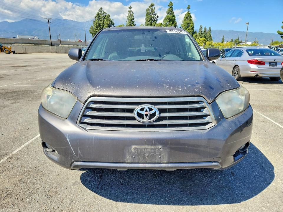 2008 Toyota Highlander VIN JTEDS43A882019978 COPART salvage auction — MINOR DENT/SCRATCHES, CA - DIS/DLR/EXP ONLY CLEAN TITLE, sold $1,550 on 2026-07-16 (photo 5)
