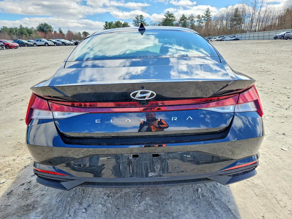 2021 Hyundai Elantra VIN 5NPLM4AG5MH008527 COPART salvage auction — FRONT END, MA - CERT OF TITLE-SALVAGE, sold $3,450 on 2026-07-30 (photo 6)
