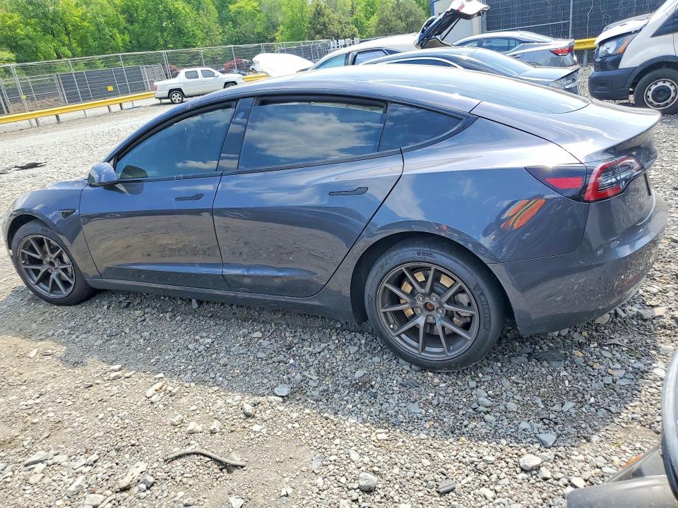 2021 Tesla Model 3 VIN 5YJ3E1EA0MF015949 COPART salvage auction — FRONT END, Md - Cert Of Salvage > 75% Damage, sold $4,700 on 2026-07-17 (photo 2)