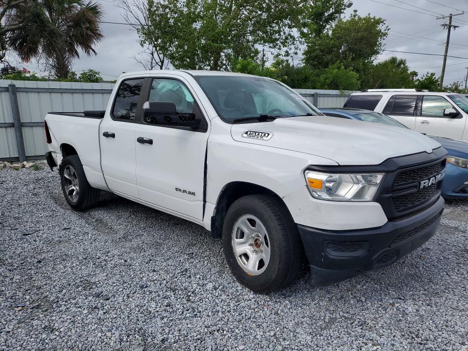 2021 Ram 1500 VIN 1C6SRFCT1MN697296 COPART salvage auction — SIDE, Fl - Certificate Of Title, sold $8,700 on 2026-07-09 (photo 4)