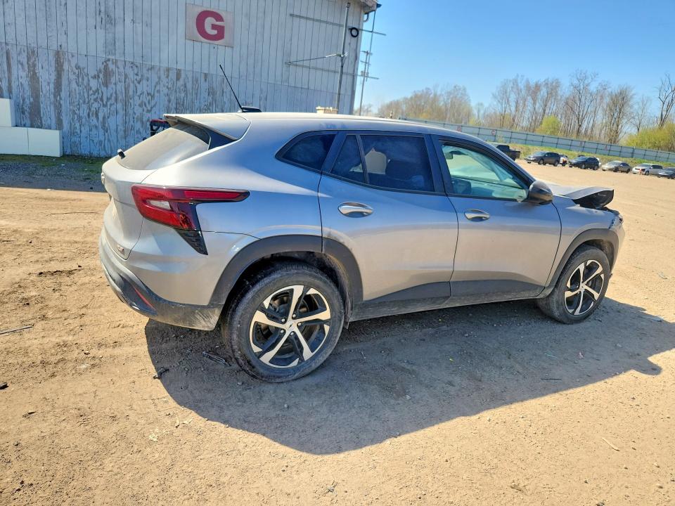 2025 Chevrolet Trax VIN KL77LGEPXSC112128 COPART salvage auction — FRONT END, Mi - Scrap Certificate Of Title, sold $200 on 2026-07-22 (photo 3)