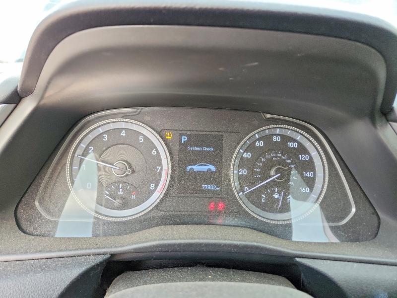 2021 Hyundai Sonata VIN 5NPEG4JA6MH090280 COPART salvage auction — SIDE, Tx - Certificate Of Title, sold $175 on 2026-07-31 (photo 9)