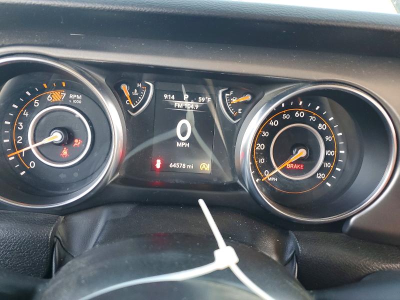 2023 Jeep Wrangler / VIN 1C4HJXDN4PW589415 COPART salvage auction — SIDE, Salvage Title, sold $9,800 on 2026-07-20 (photo 9)