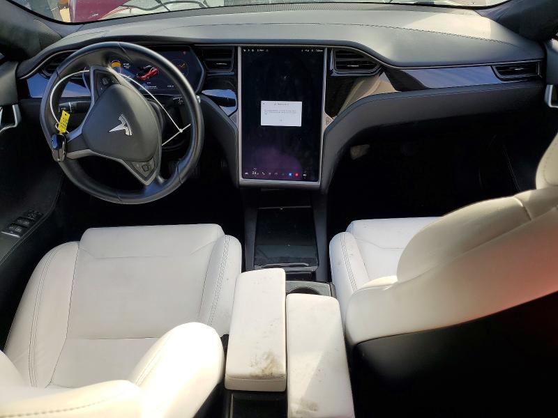 2018 Tesla Model s VIN 5YJSA1E24JF270390 COPART salvage auction — SIDE, Salvage Title, sold $2,700 on 2026-07-21 (photo 8)