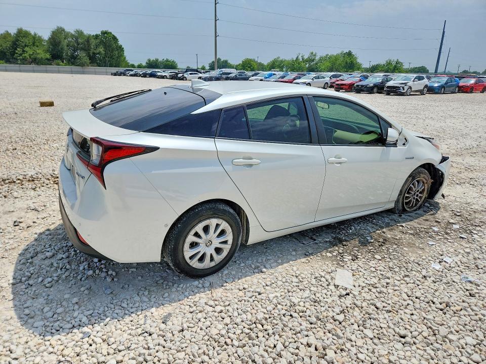 2020 Toyota Prius VIN JTDKARFU5L3124417 COPART salvage auction — FRONT END, Salvage Title, sold $70 on 2026-08-27 (photo 3)