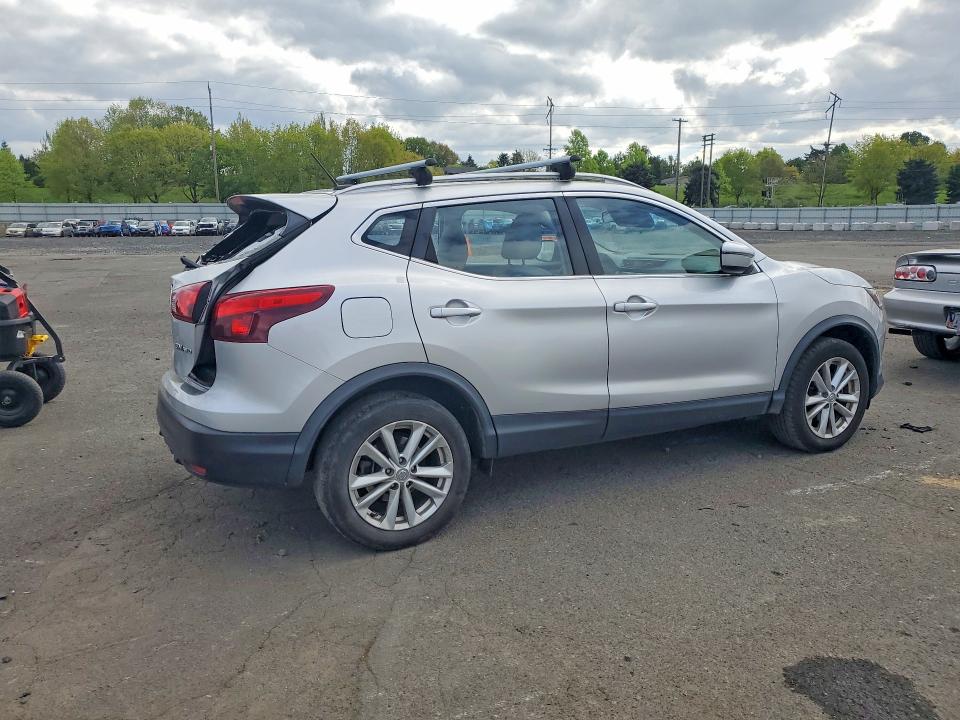 2018 Nissan Rogue VIN JN1BJ1CR3JW250517 COPART salvage auction — REAR END, Or - Salvage Title Certificate, sold $1,900 on 2026-07-06 (photo 3)