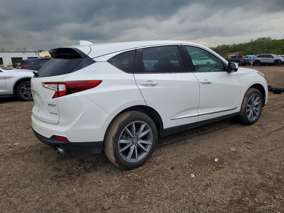 2020 Acura Rdx VIN 5J8TC2H58LL029069 COPART salvage auction — VANDALISM, IL - CERTIFICATE OF TITLE, sold $20,800 on 2026-07-22 (photo 3)