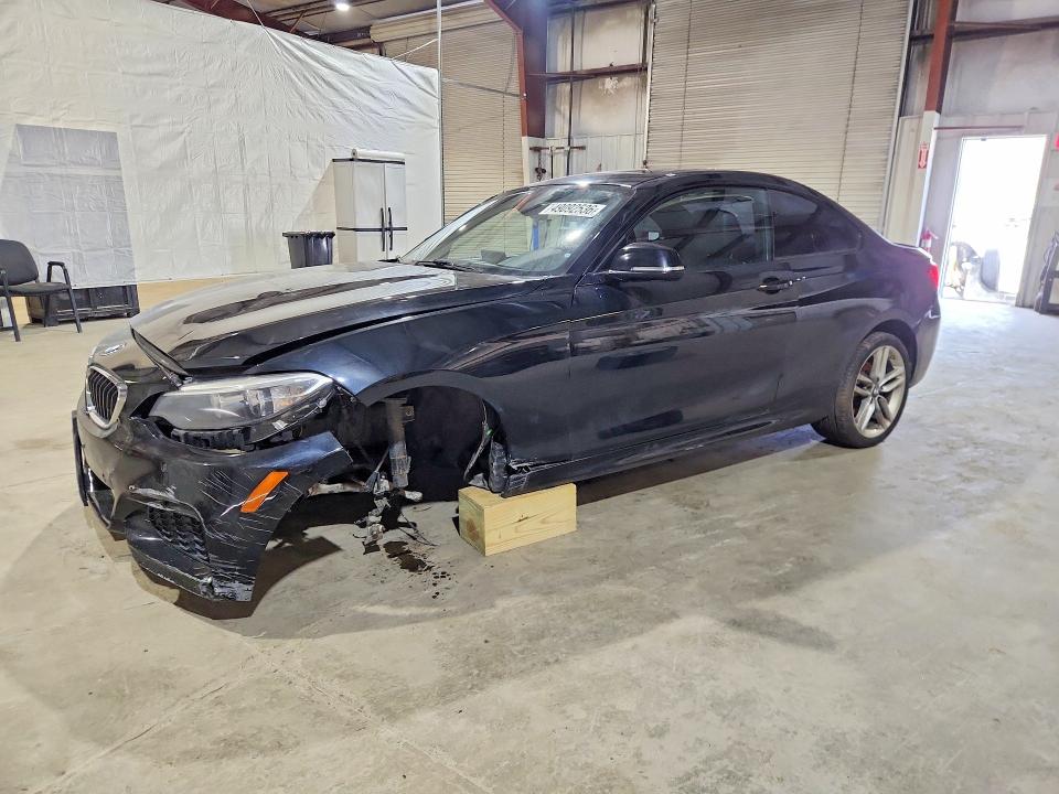 2016 BMW 2er VIN WBA1F9C52GV546498 COPART salvage auction — FRONT END, Id - Salvage Certificate Of Title, sold $450 on 2026-07-08 (photo 1)
