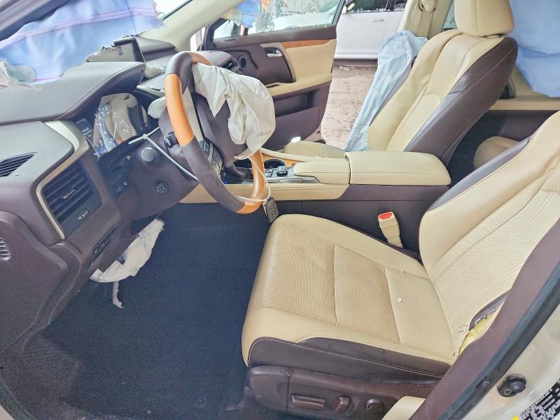 2017 Lexus Rx VIN 2T2ZZMCA0HC058633 COPART salvage auction — REAR END, Co - Public - Salvage Title, sold $5,200 on 2026-07-21 (photo 7)