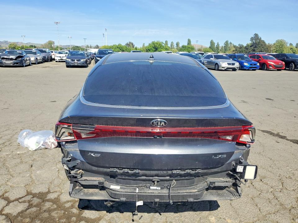 2021 Kia K5 VIN 5XXG14J25MG044101 COPART salvage auction — FRONT END, Fl - Dis/Dlr/Exp Only Clean Title, sold $2,050 on 2026-07-24 (photo 6)