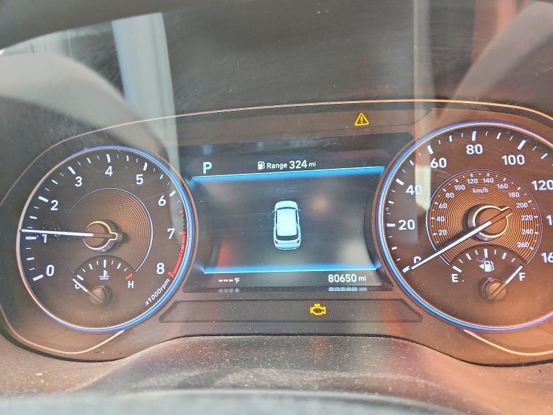 2021 Hyundai VIN KM8R4DHE0MU178181 COPART salvage auction — FRONT END, Mn - Cert Of Title-Salvage, sold $6,600 on 2026-07-08 (photo 9)