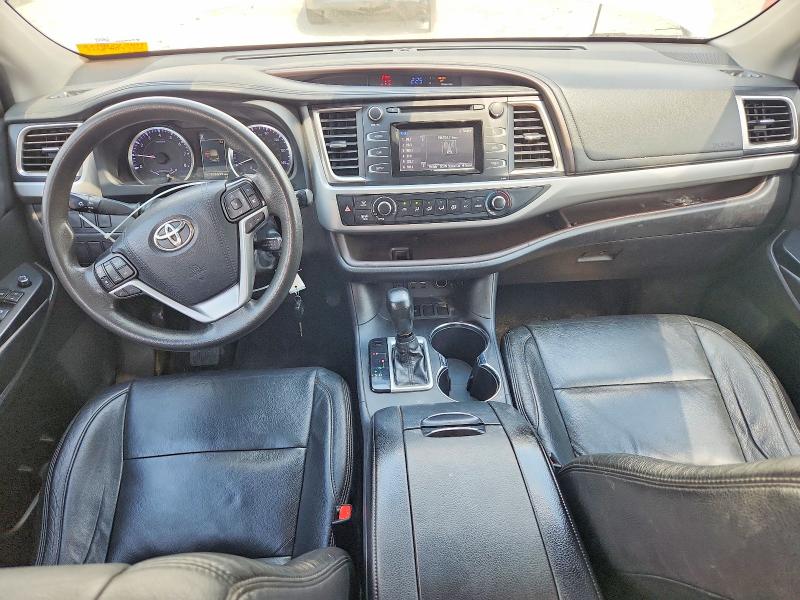 2019 Toyota Highlander VIN 5TDZZRFH0KS359167 COPART salvage auction — FRONT END, Ga - Certificate Of Title, sold $10,500 on 2026-07-15 (photo 8)