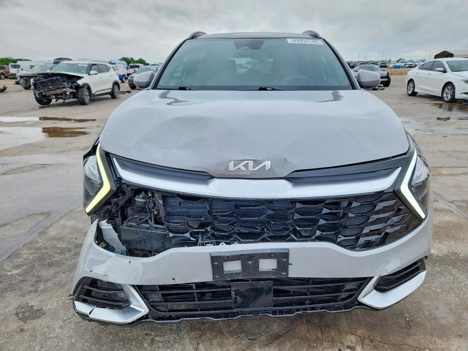 2023 Kia Sportage VIN 5XYK43AF9PG107196 COPART salvage auction — FRONT END, Tx - Certificate Of Title, sold $4,500 on 2026-07-30 (photo 5)