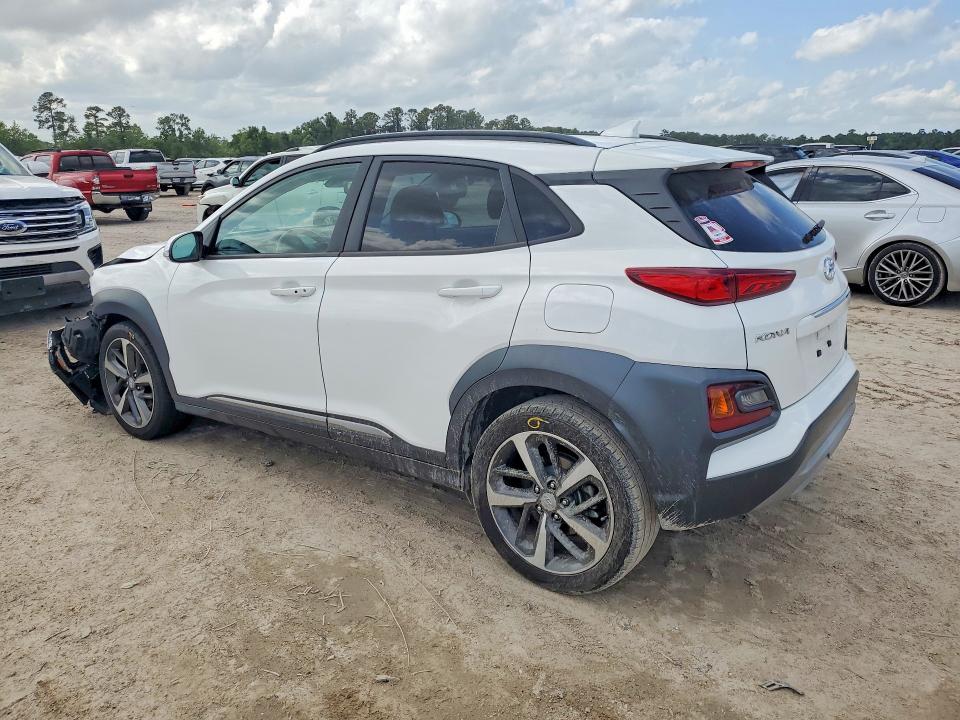 2021 Hyundai Kona VIN KM8K5CA53MU734230 COPART salvage auction — FRONT END, Tx - Salvage Vehicle Title, sold $200 on 2026-07-21 (photo 2)